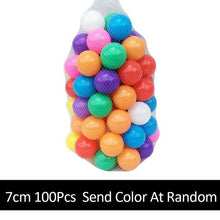 Load image into Gallery viewer, 7CM100PCS Eco-Friendly Colorful Ball Soft Plastic Ocean Ball Funny Baby Kid Swim Pit Toy Water Pool Ocean Wave Ball