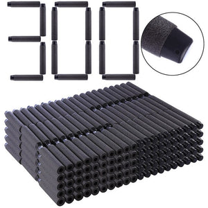 NFSTRIKE 1000pcs Soft Bullets Soft Darts For Nerf Toy Gun Soft Bullets Blaster Soft Hollow Hole Head Foam Bullet 7.2*1.3cm Black